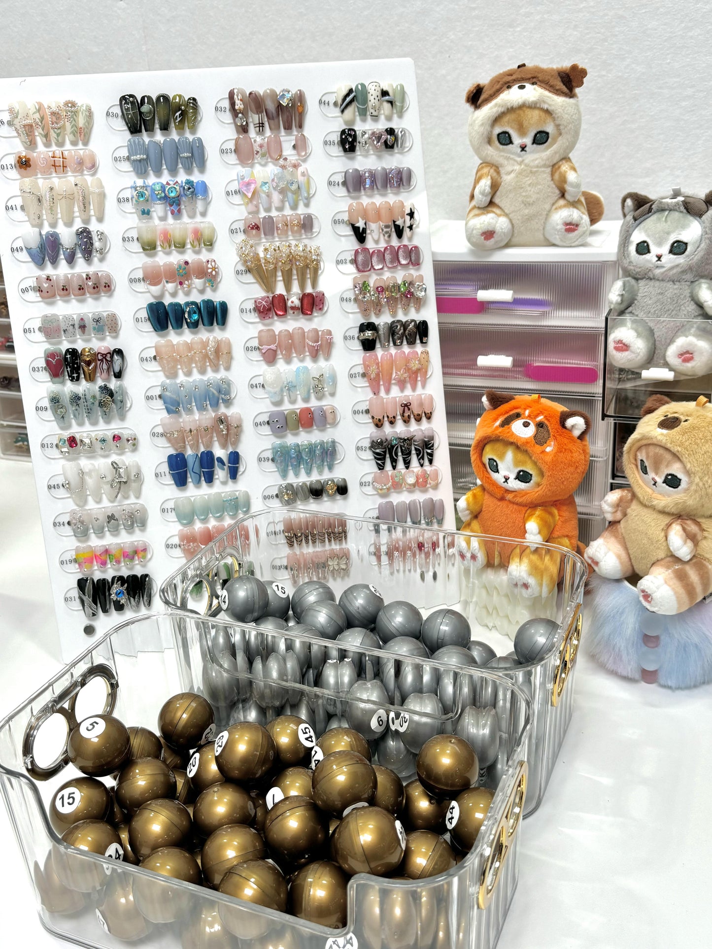 100% Handmade Nails & Kawaii Jewelry Mystery Balls