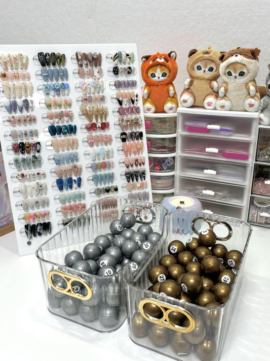 100% Handmade Nails & Kawaii Jewelry Mystery Balls