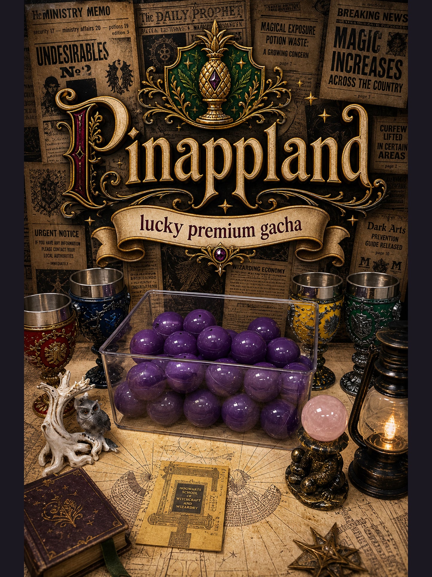 Luxury Magic Lucky Gacha -HP Themed