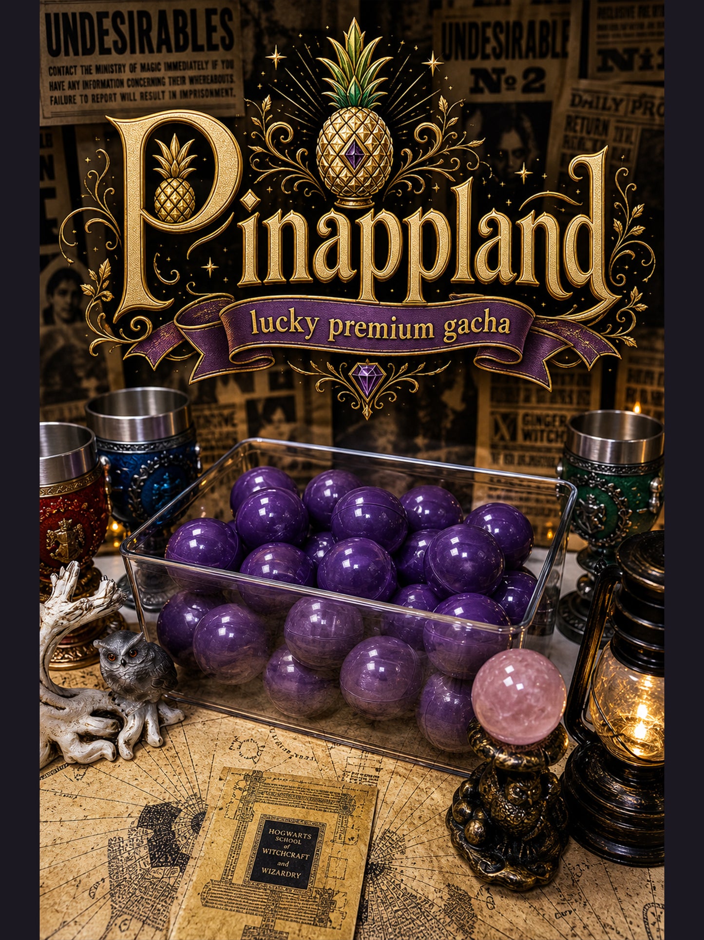 Luxury Magic Lucky Gacha -HP Themed