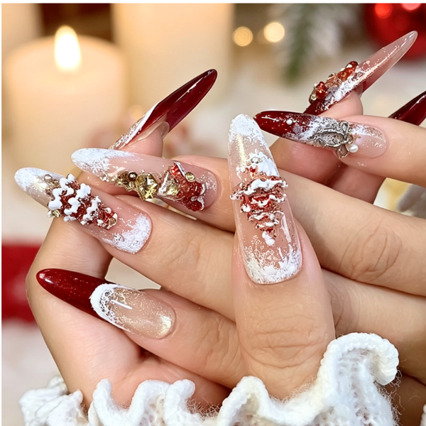 Gilded Snow Noel