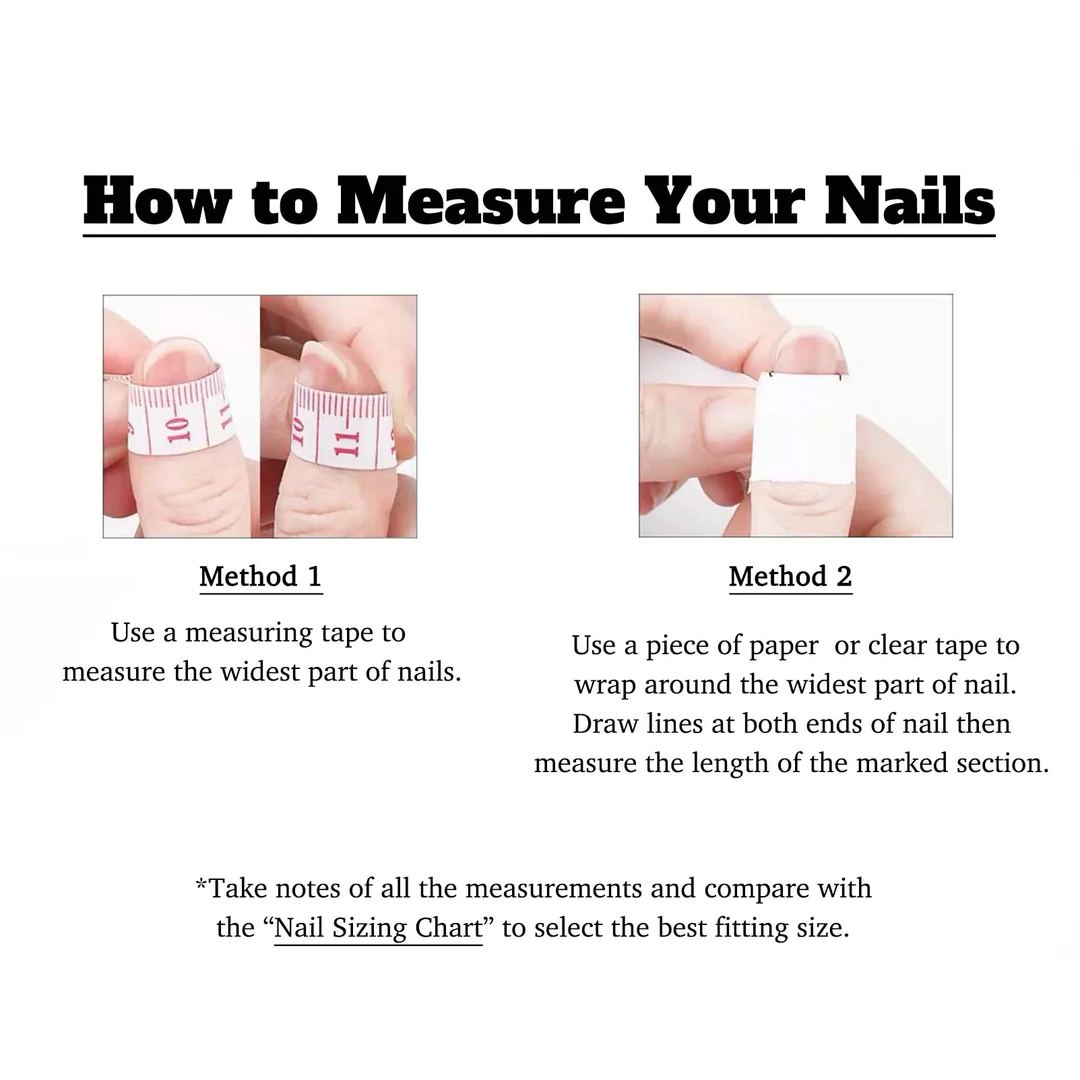 Flame-Handmade Press On Nails